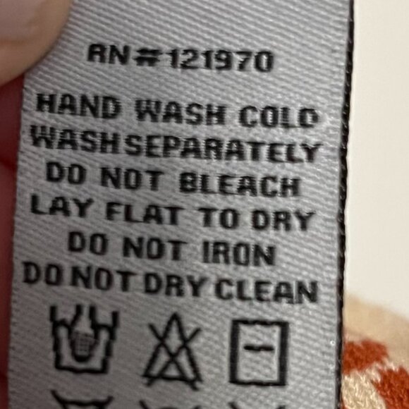 Baltic Born floral rose print mock neck puff sleeve sweater size medium retro - Picture 10 of 10